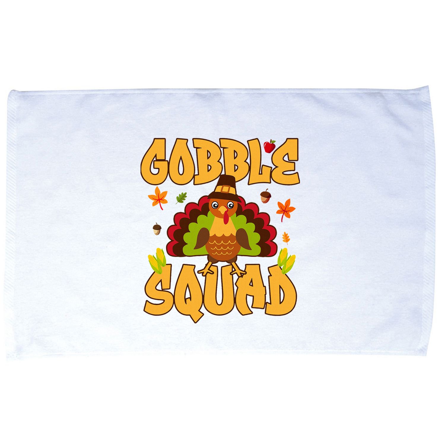 Gobble Squad Turkey Design Gobble Squad Microfiber Hand Towel