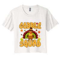 Gobble Squad Turkey Design Gobble Squad Crop Top