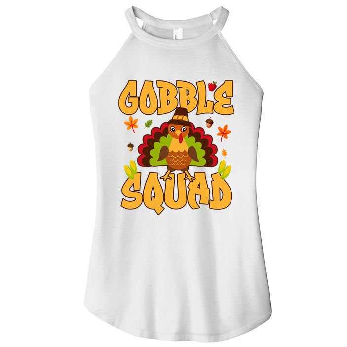 Gobble Squad Turkey Design Gobble Squad Women's Perfect Tri Rocker Tank