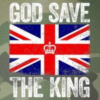 God Save The King Charles III Tee UK Flag Top King Charles Legacy Tie Dye Trucker Hat