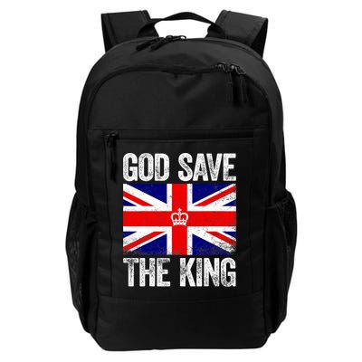 God Save The King Charles III Tee UK Flag Top King Charles Backpack