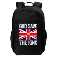 God Save The King Charles III Tee UK Flag Top King Charles Backpack