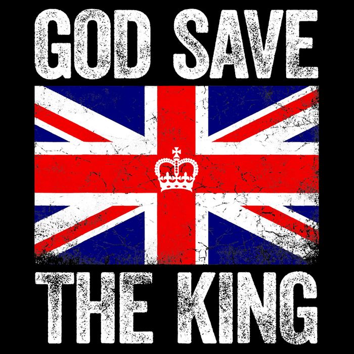 God Save The King Charles III Tee UK Flag Top King Charles Backpack