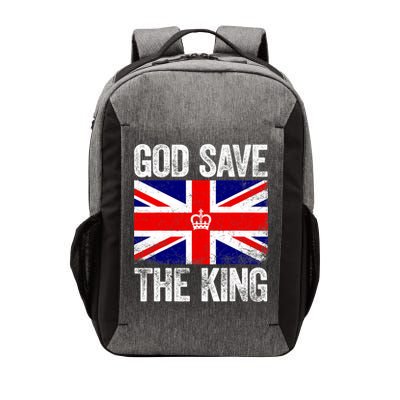 God Save The King Charles III Tee UK Flag Top King Charles Vector Backpack