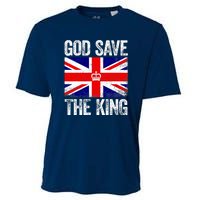 God Save The King Charles III Tee UK Flag Top King Charles Cooling Performance Crew T-Shirt