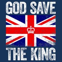 God Save The King Charles III Tee UK Flag Top King Charles Performance Shirt