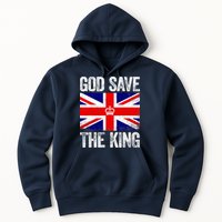 God Save The King Charles III Tee UK Flag Top King Charles Hoodie