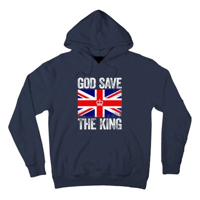 God Save The King Charles III Tee UK Flag Top King Charles Hoodie