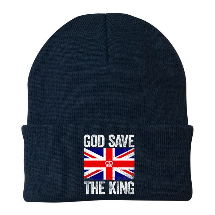 God Save The King Charles III Tee UK Flag Top King Charles Beanie