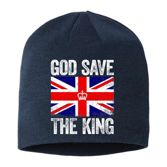 God Save The King Charles III Tee UK Flag Top King Charles Sustainable Beanie