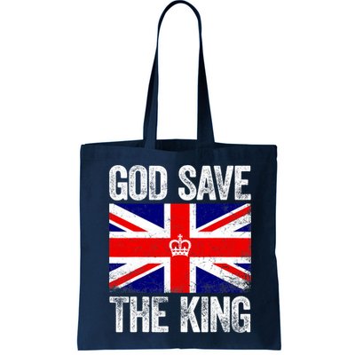 God Save The King Charles III Tee UK Flag Top King Charles Bag