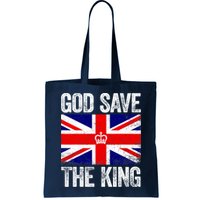 God Save The King Charles III Tee UK Flag Top King Charles Bag