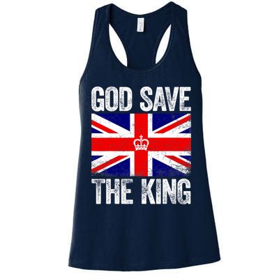 God Save The King Charles III Tee UK Flag Top King Charles Womens Tank Top
