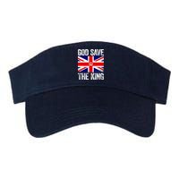 God Save The King Charles III Tee UK Flag Top King Charles Visor
