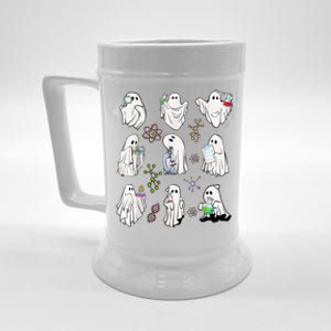 Ghost Science Teacher Chemistry Laboratory Halloween Costume Beer Stein