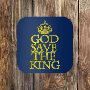 God Save The King King Charles III Apparel Coaster