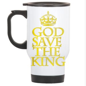 God Save The King King Charles III Apparel Stainless Steel Travel Mug