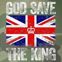 God Save The King Charles III Tee UK Flag Top King Charles Legacy Tie Dye Trucker Hat