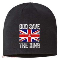 God Save The King Charles III Tee UK Flag Top King Charles Sustainable Beanie