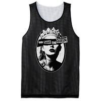 God Save The Queen Mesh Reversible Basketball Jersey Tank