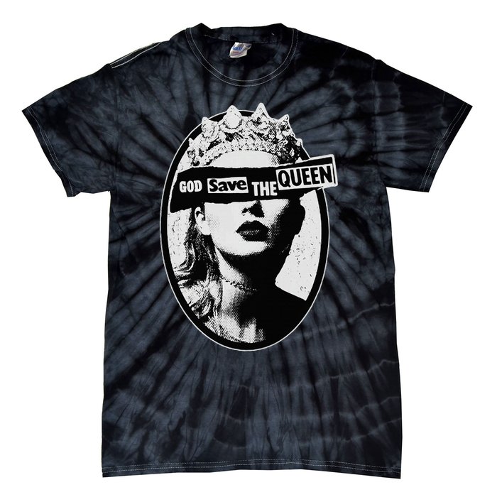 God Save The Queen Tie-Dye T-Shirt