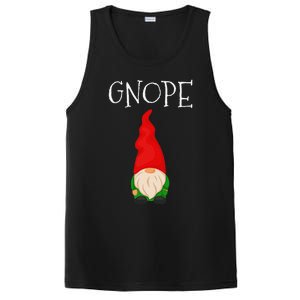 Gnope Swedish Tomte Gnomes Christmas Funny Nope Scandinavian PosiCharge Competitor Tank