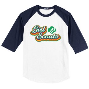 Girl Scouts Troop Baseball Sleeve Shirt