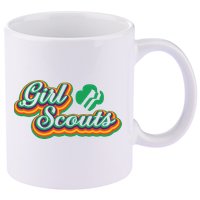 Girl Scouts Troop 11oz C Handle Ceramic Mug