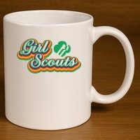 Girl Scouts Troop 11oz C Handle Ceramic Mug