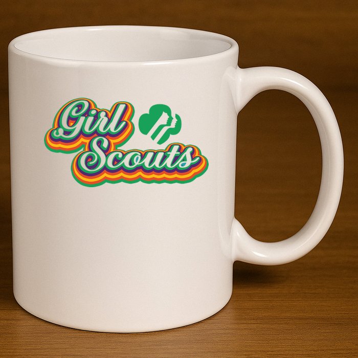 Girl Scouts Troop 11oz C Handle Ceramic Mug