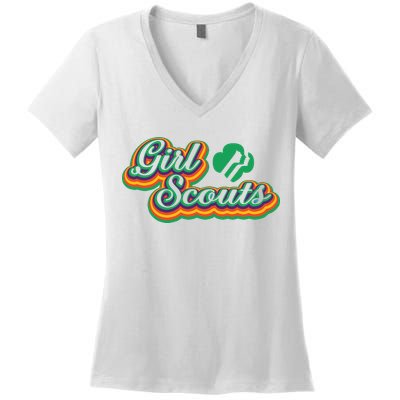 Girl Scouts Troop Women's V-Neck T-Shirt