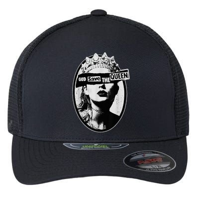 God Save The Queen Flexfit Unipanel Trucker Cap