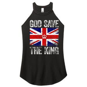 God Save The King Charles Iii. Uk Flag Top King Charles Women's Perfect Tri Rocker Tank