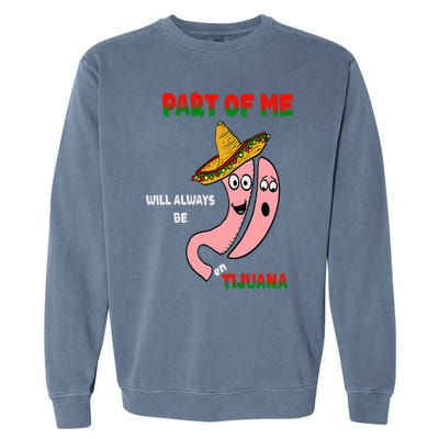 Gastric Surgery Tijuana Garment-Dyed Sweatshirt