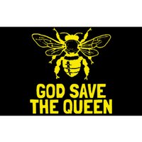 God Save The Queen Honey Bee Beekeeping Naturalist Bumper Sticker