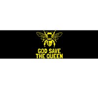 God Save The Queen Honey Bee Beekeeping Naturalist Bumper Sticker