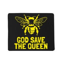 God Save The Queen Honey Bee Beekeeping Naturalist Mousepad