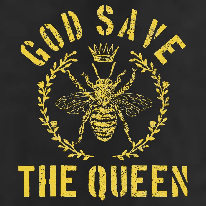 God Save The Queen Bee Queen Bee Adult Drive Performance Visor