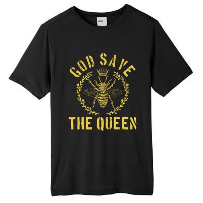 God Save The Queen Bee Queen Bee Tall Fusion ChromaSoft Performance T-Shirt