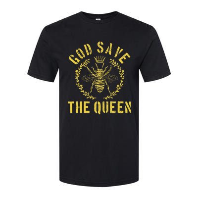 God Save The Queen Bee Queen Bee Softstyle CVC T-Shirt