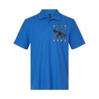 Ger Shepherd Ugly Christmas Holiday Dog Lover Xmas Gift Softstyle Adult Sport Polo