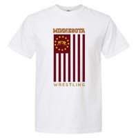 Gopher State Usa Flag Freestyle Wrestler Minnesota Garment-Dyed Heavyweight T-Shirt