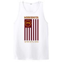 Gopher State Usa Flag Freestyle Wrestler Minnesota PosiCharge Competitor Tank