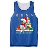 Golf Snow Ugly Christmas Sweater Sport Ball Xmas Funny Gift Mesh Reversible Basketball Jersey Tank