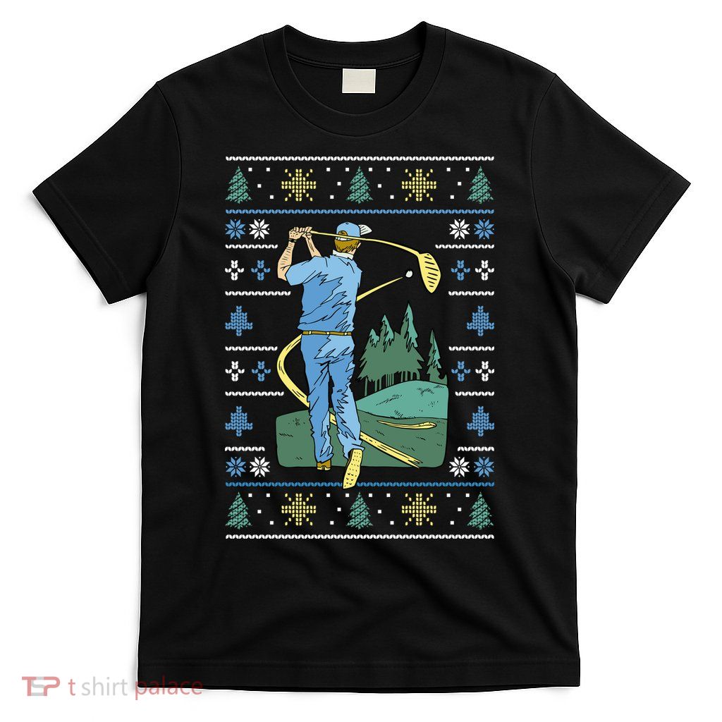 Golf Sport Ugly Christmas Sweater T-Shirt