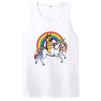 German Shepherd Unicorn Space Galaxy Rainbow PosiCharge Competitor Tank