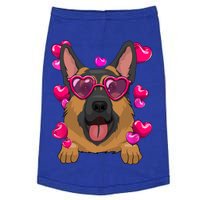 Ger Shepherd Valentines Day Heart Glasses Funny Dog Lover Funny Gift Doggie Tank