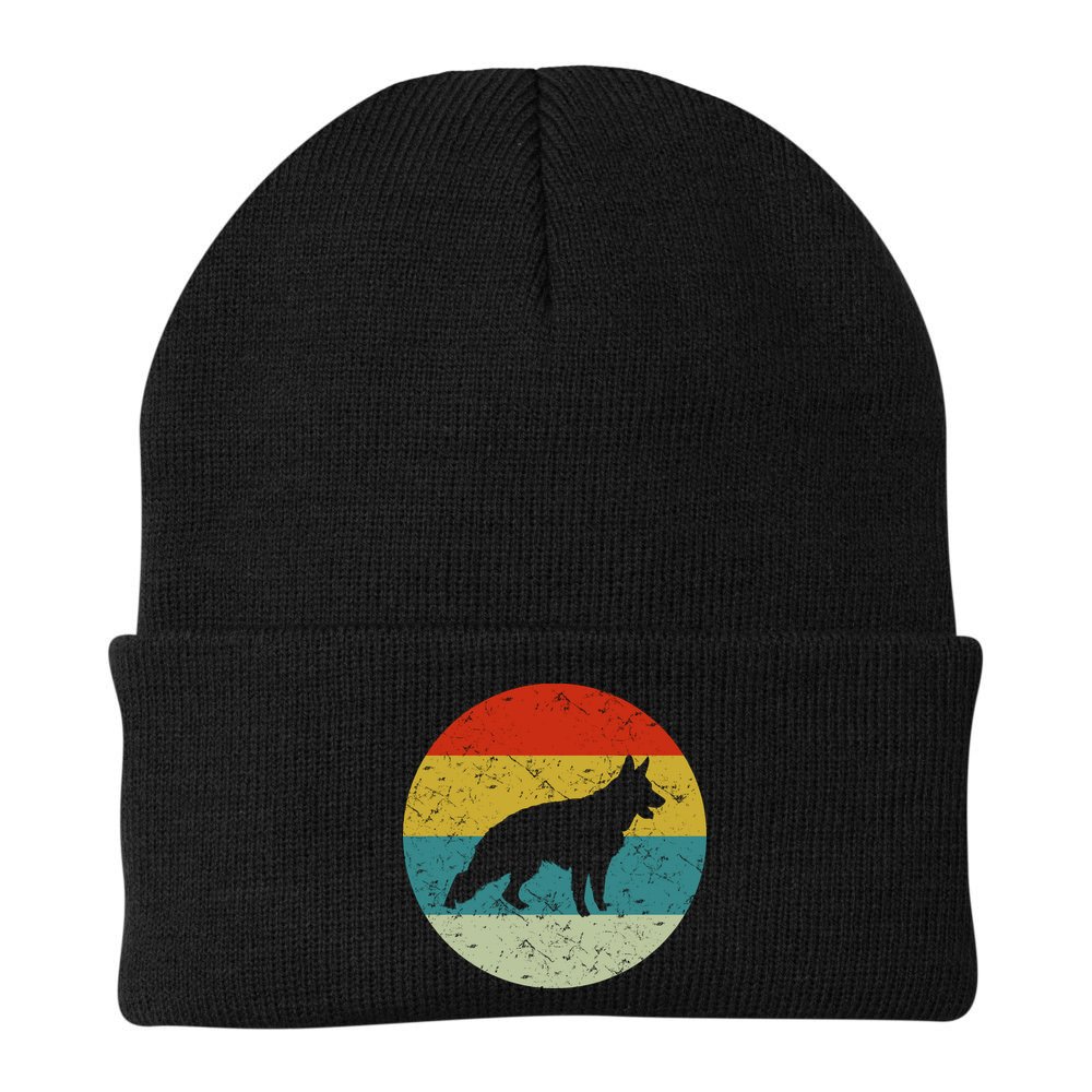German Shepherd Vintage Dog 70s Beanie