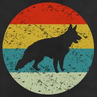 German Shepherd Vintage Dog 70s Beanie