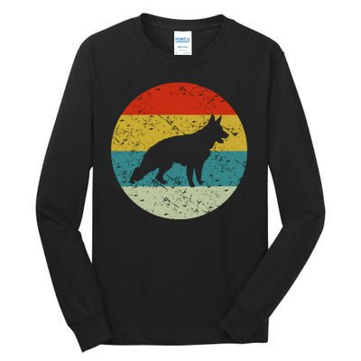 German Shepherd Vintage Dog 70s Tall Long Sleeve T-Shirt